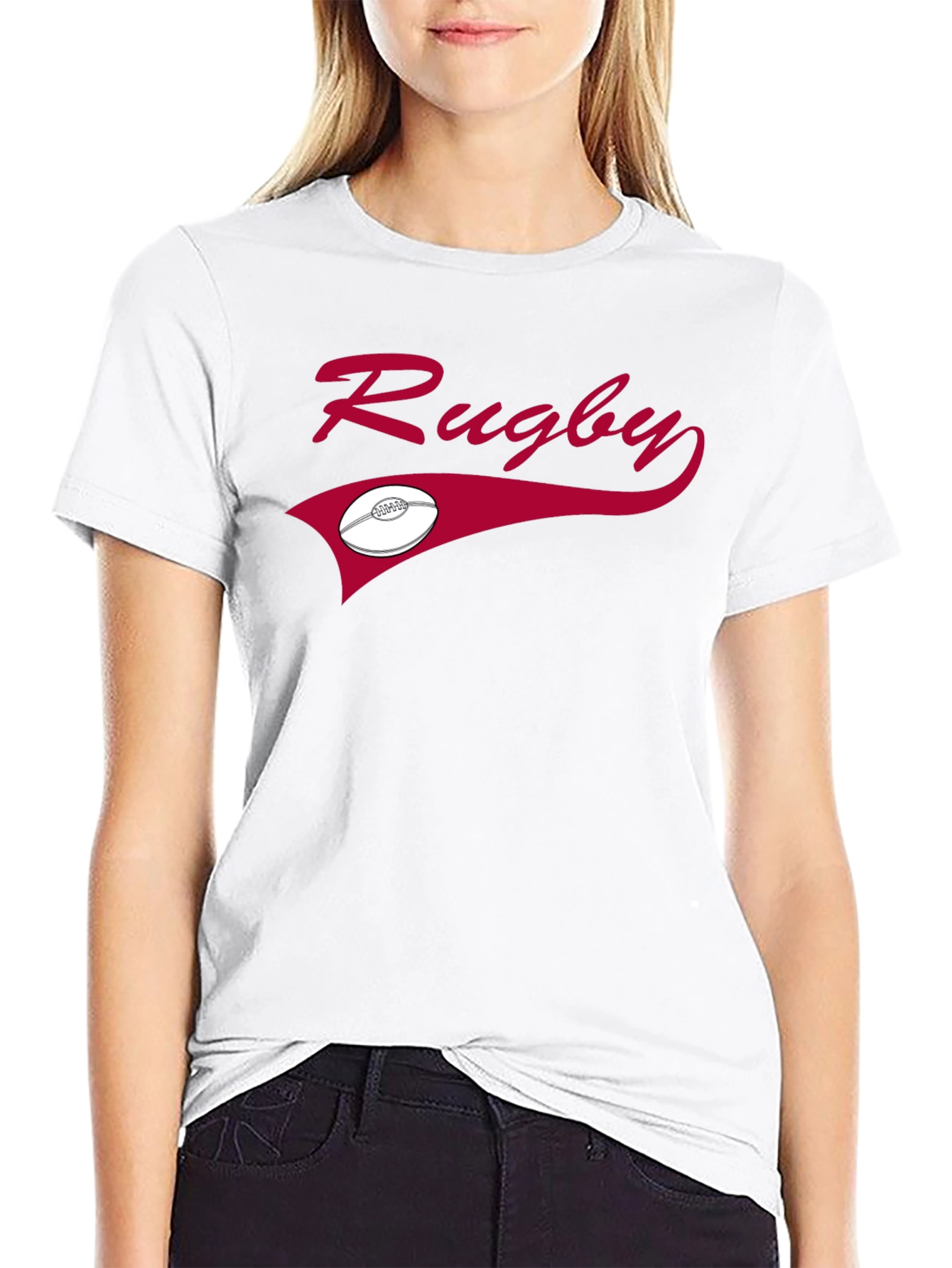 Rugby Graphic Tee - Stylish Sportswear