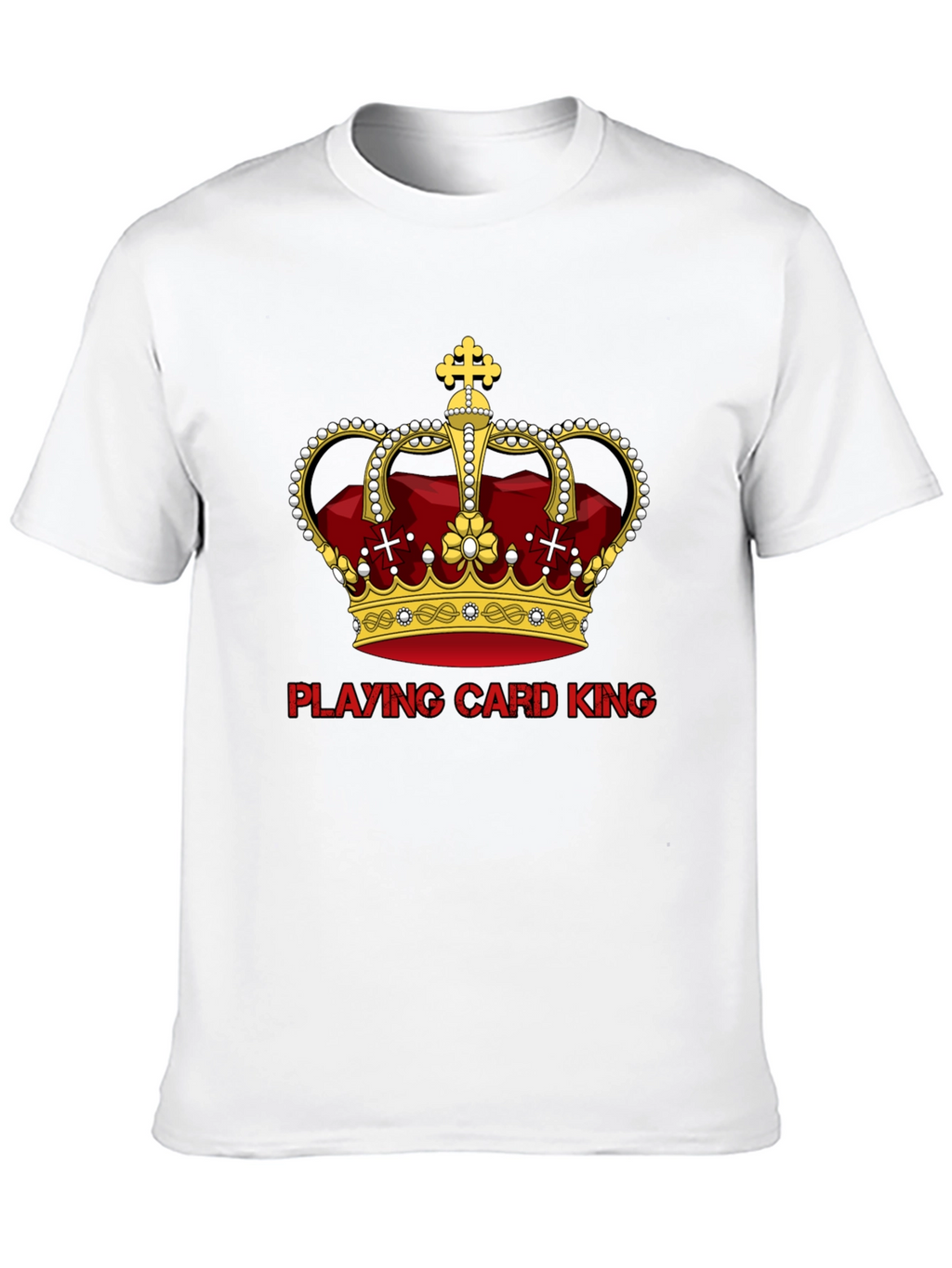 Playing Card King Graphic T-Shirt