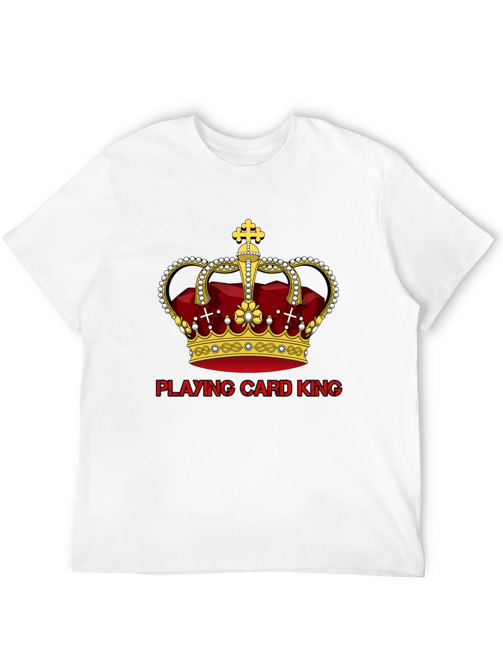 Playing Card King Graphic T-Shirt