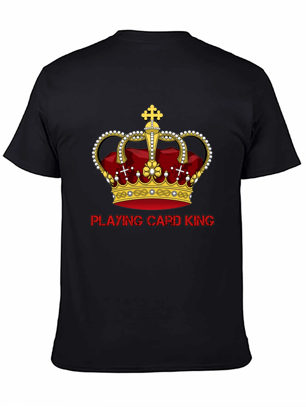 Playing Card King Graphic T-Shirt