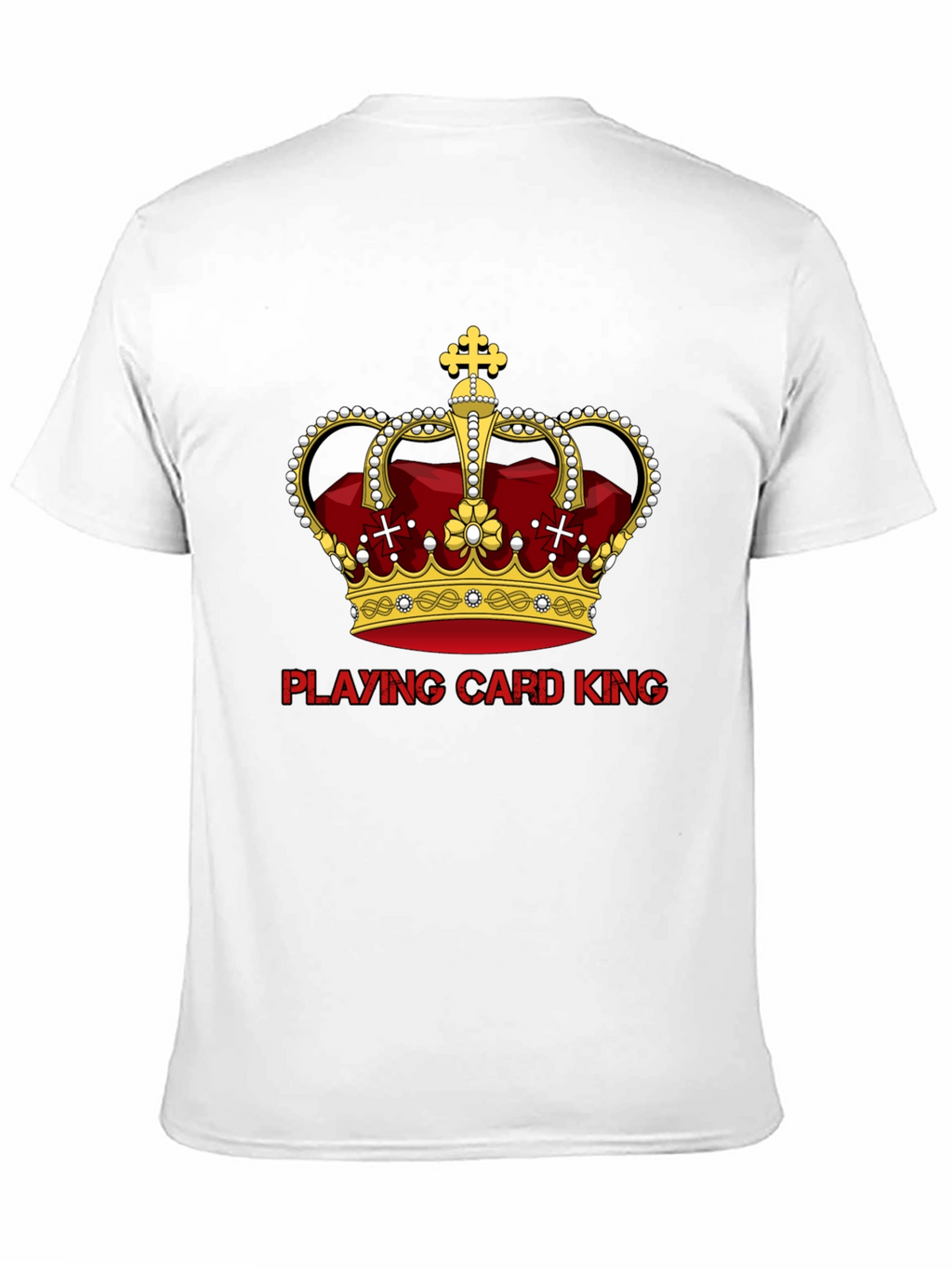 Playing Card King Graphic T-Shirt