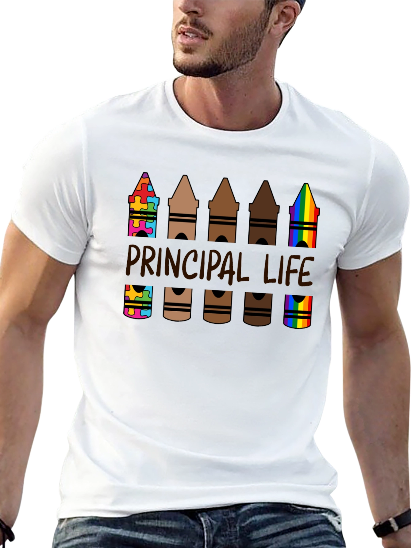 Principal Life Crayon T-Shirt
