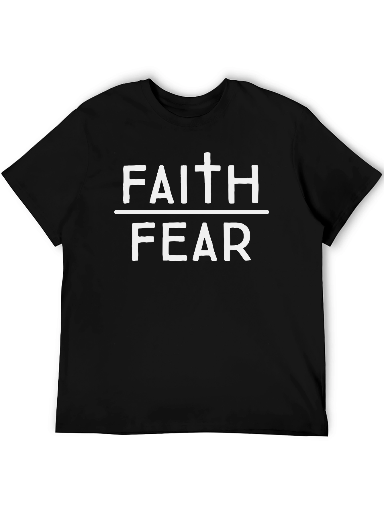 Faith Over Fear Graphic Tee - Christian T-Shirt