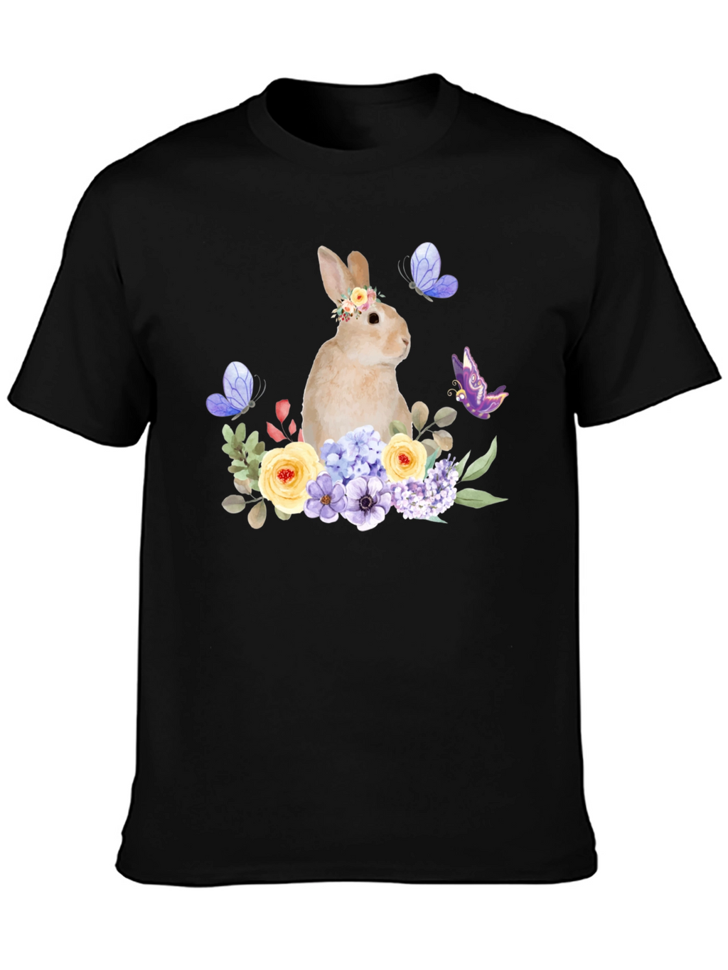 Floral Bunny T-Shirt