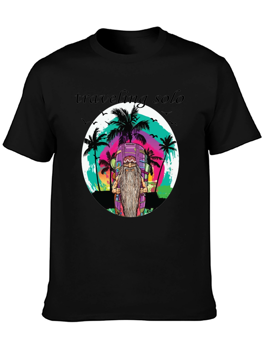 Traveling Solo Graphic Tee
