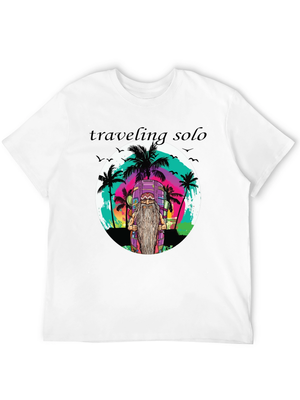 Traveling Solo Graphic Tee