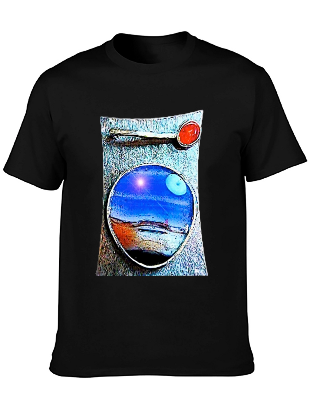 Abstract Art T-Shirt: Unique Landscape Design