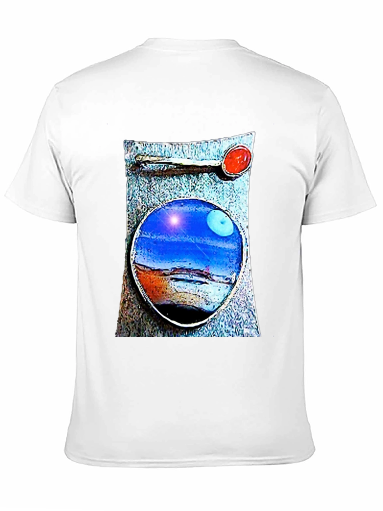 Abstract Art T-Shirt: Unique Landscape Design