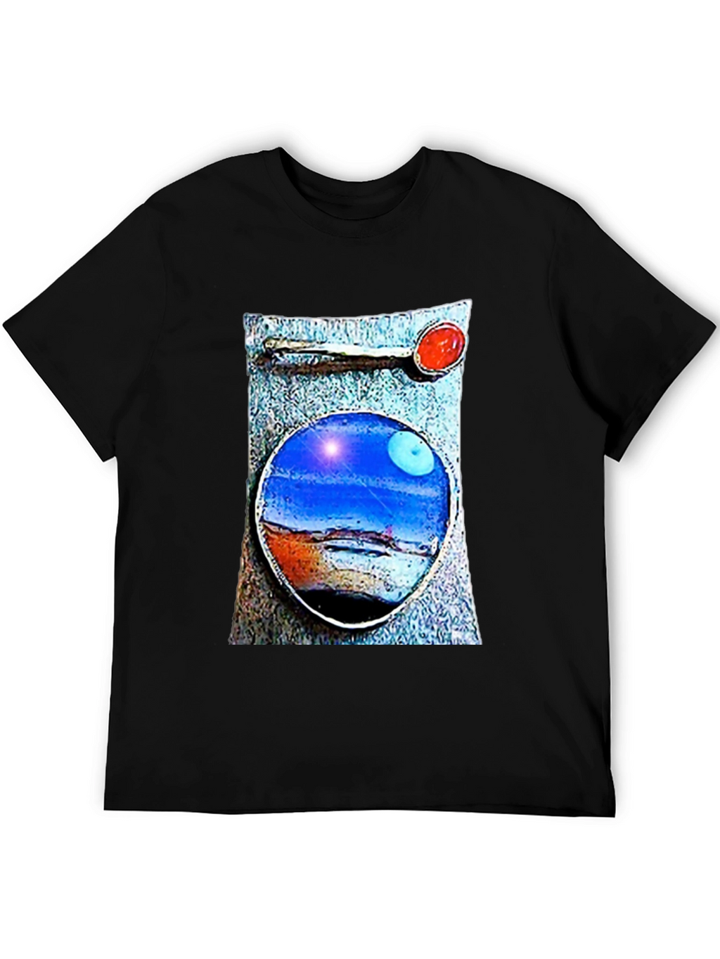 Abstract Art T-Shirt: Unique Landscape Design