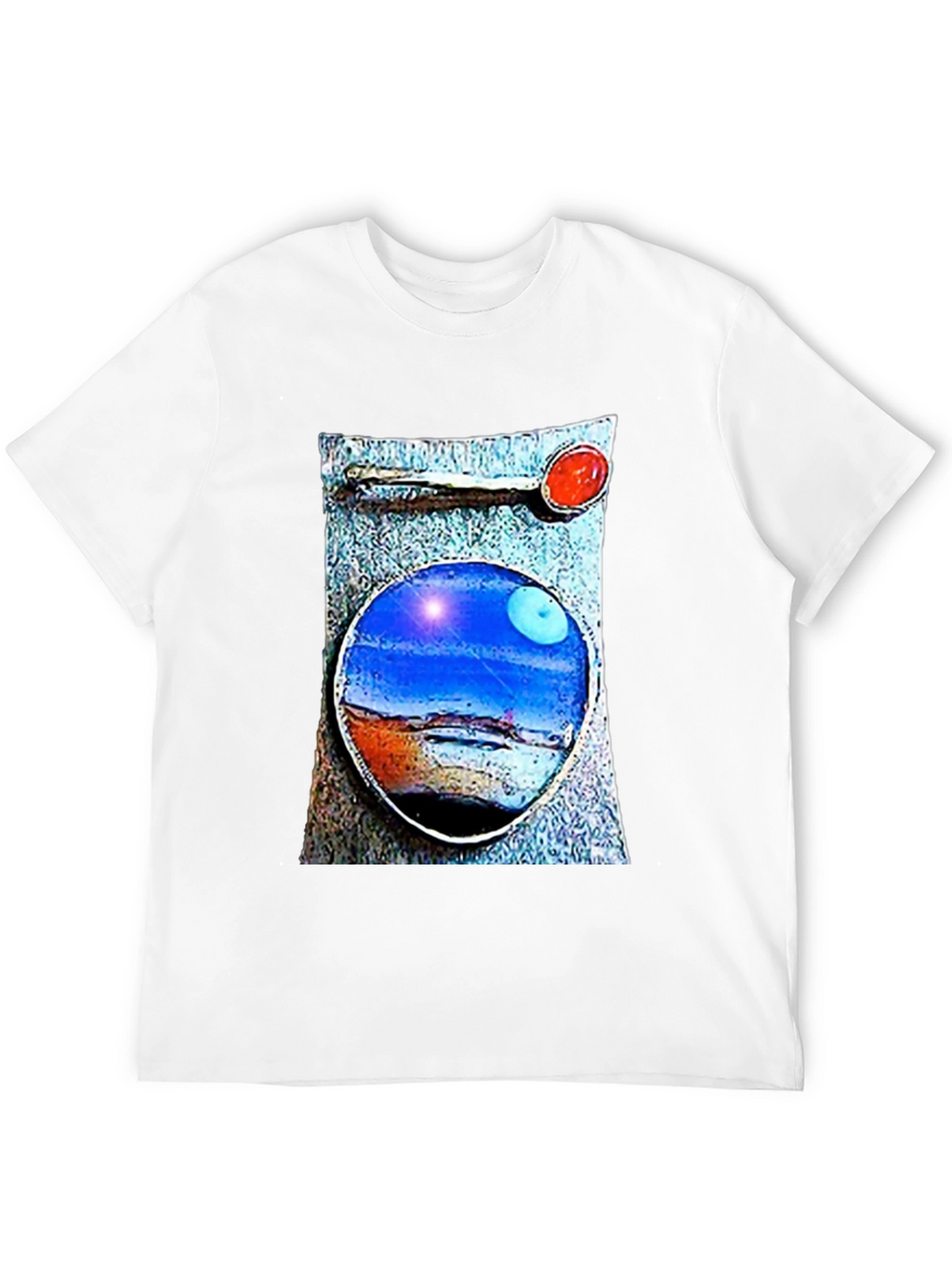Abstract Art T-Shirt: Unique Landscape Design
