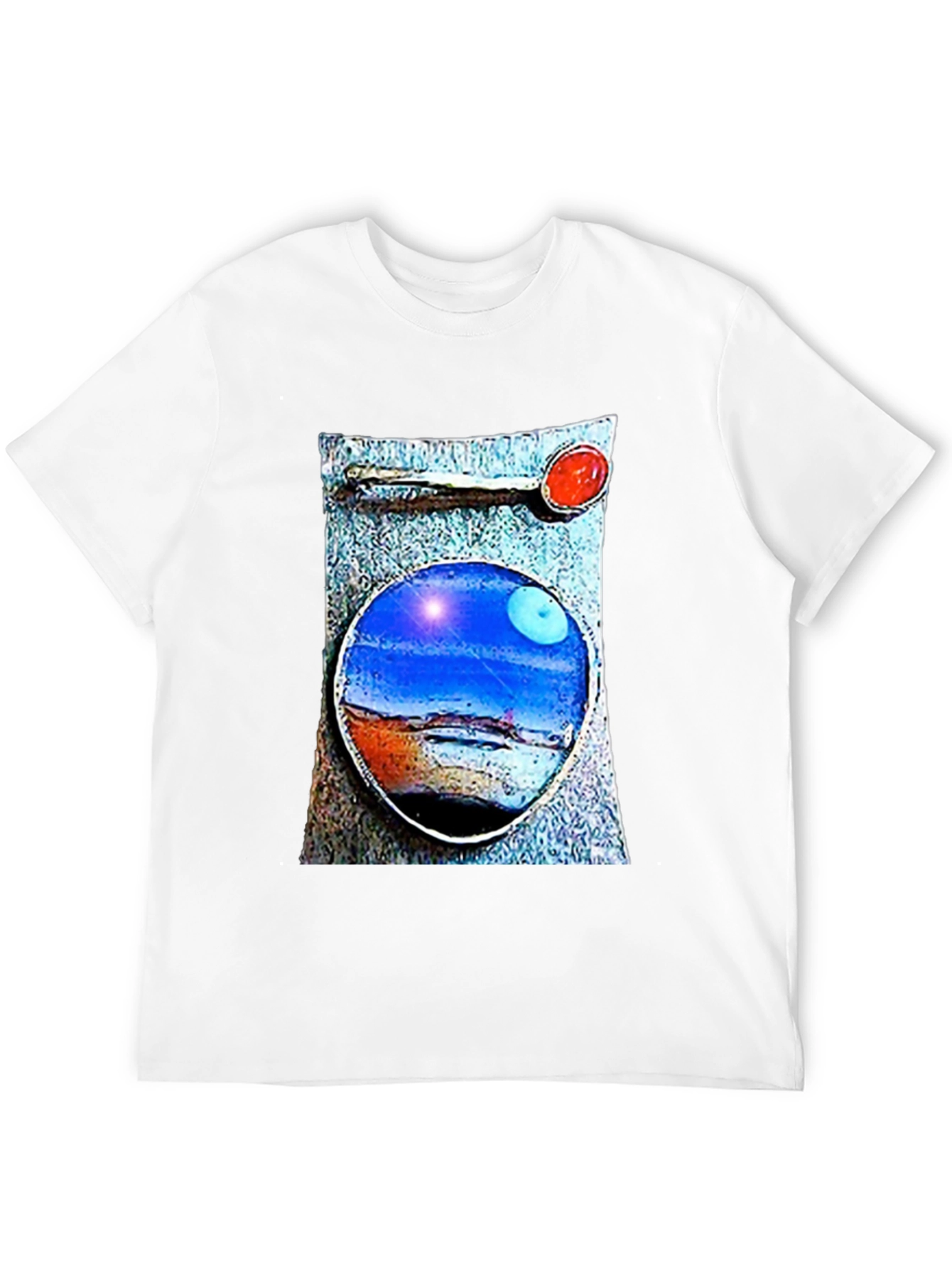 Abstract Art T-Shirt: Unique Landscape Design