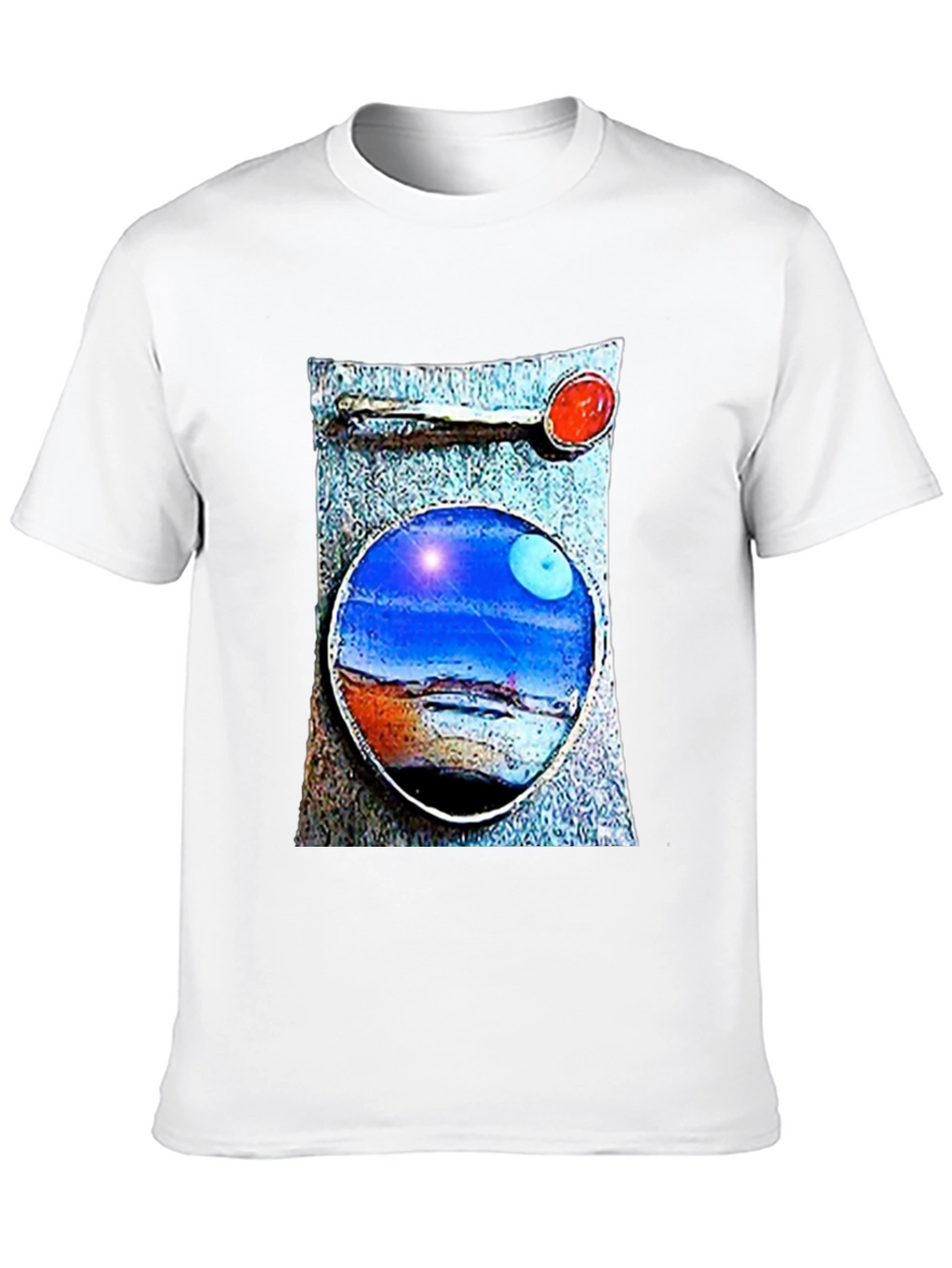 Abstract Art T-Shirt: Unique Landscape Design