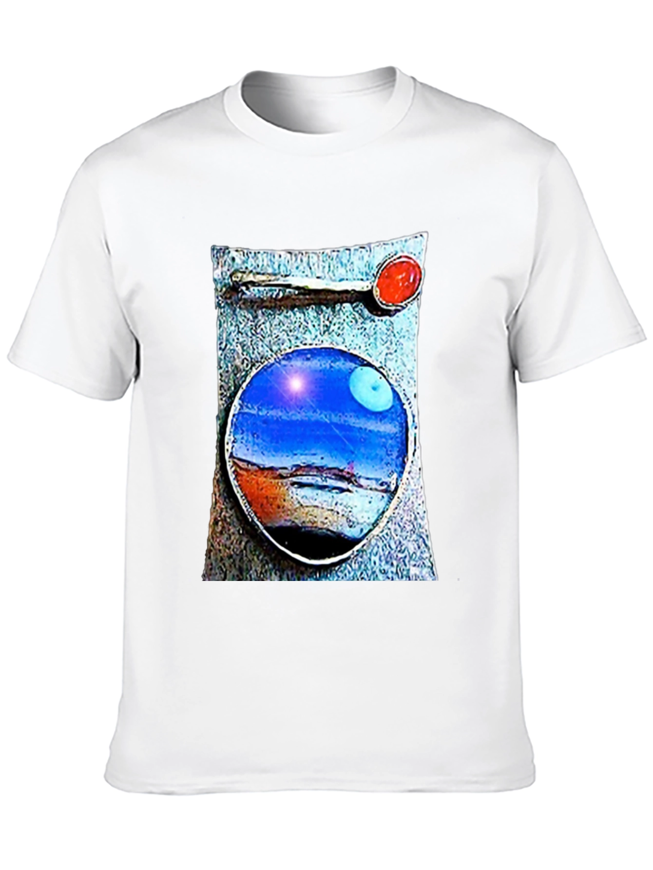 Abstract Art T-Shirt: Unique Landscape Design