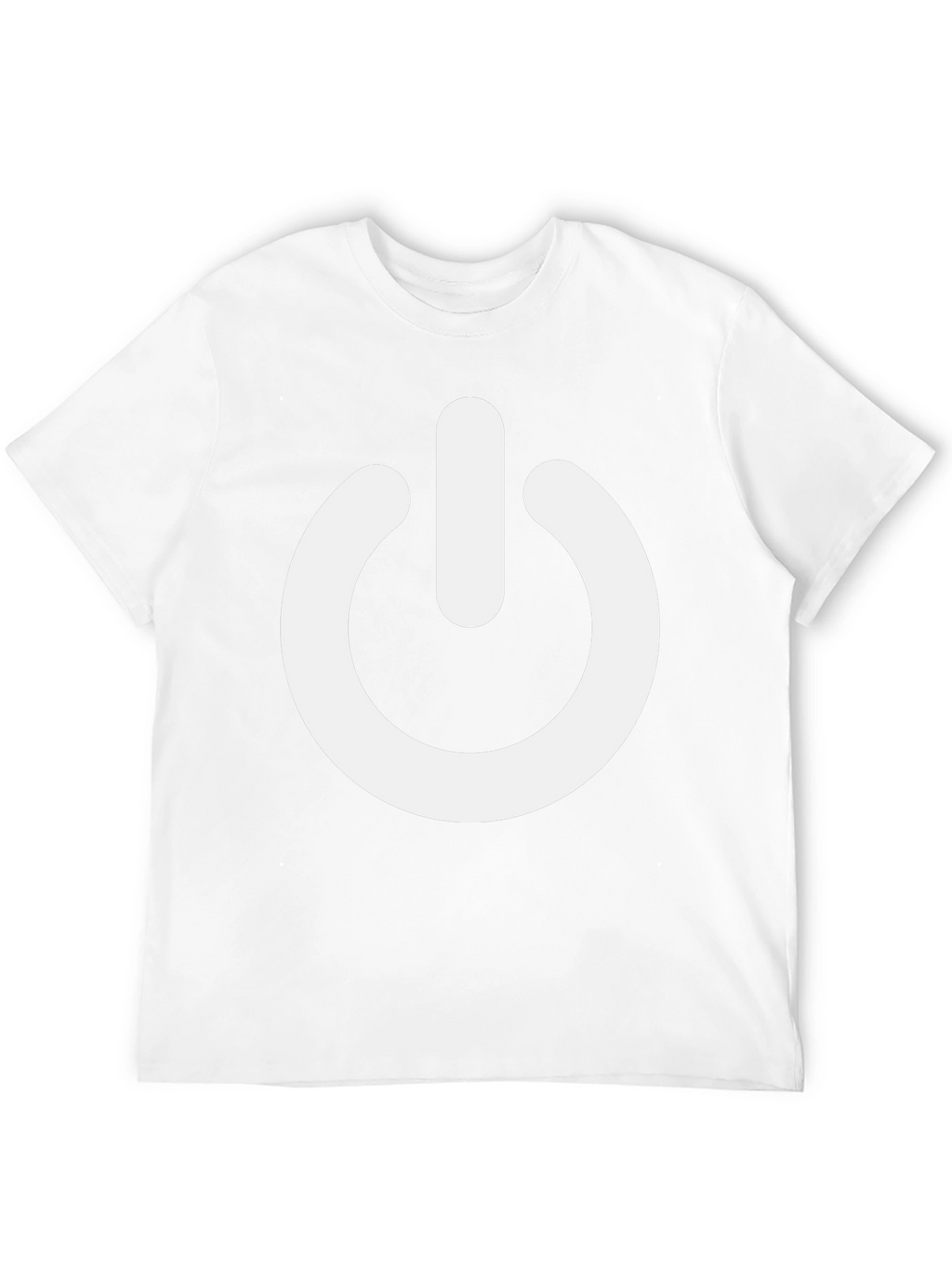 Power Symbol T-Shirt - Black Cotton Blend