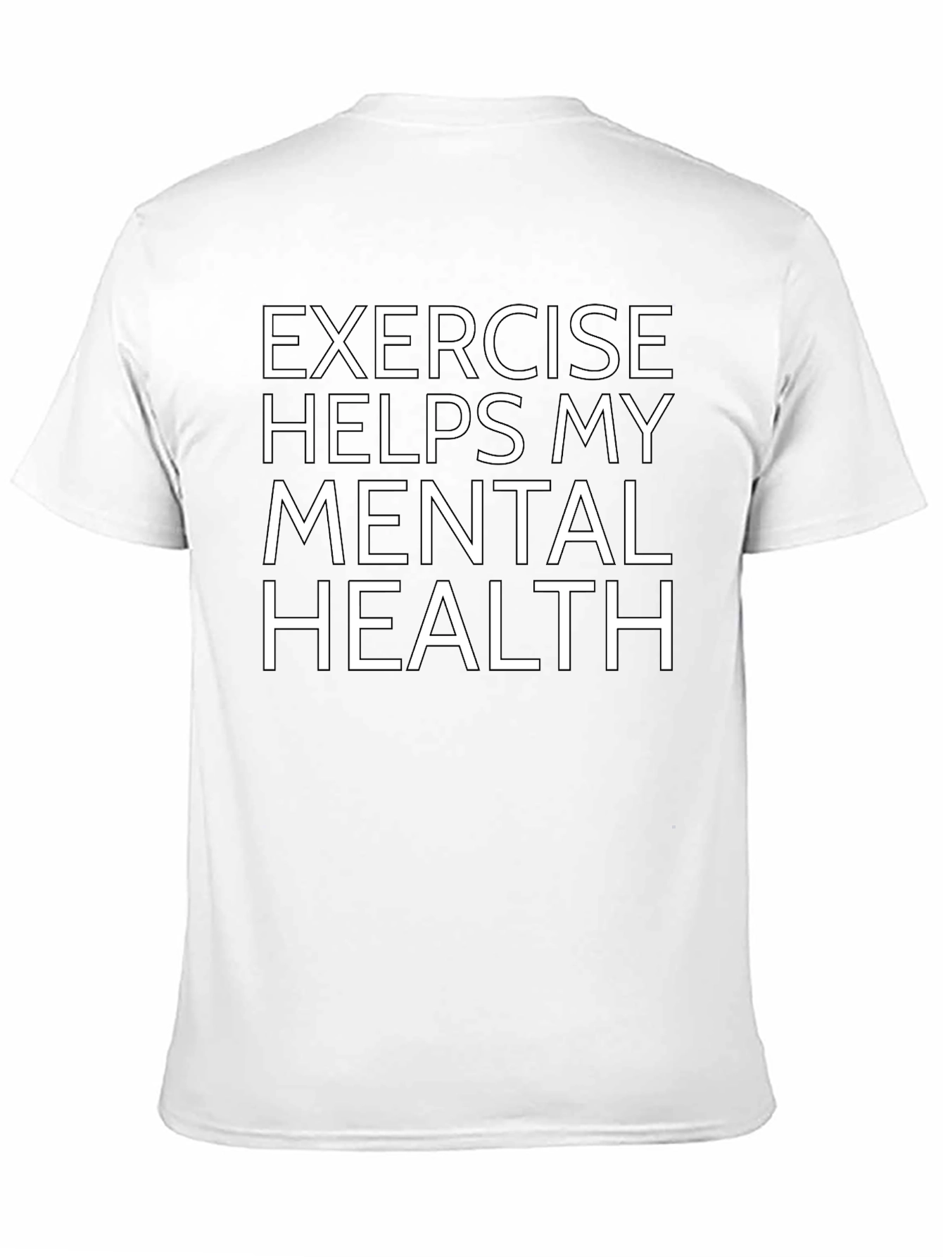 Exercise Helps Mental Health Graphic Tee