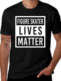 Figure Skater Lives Matter Graphic Tee
