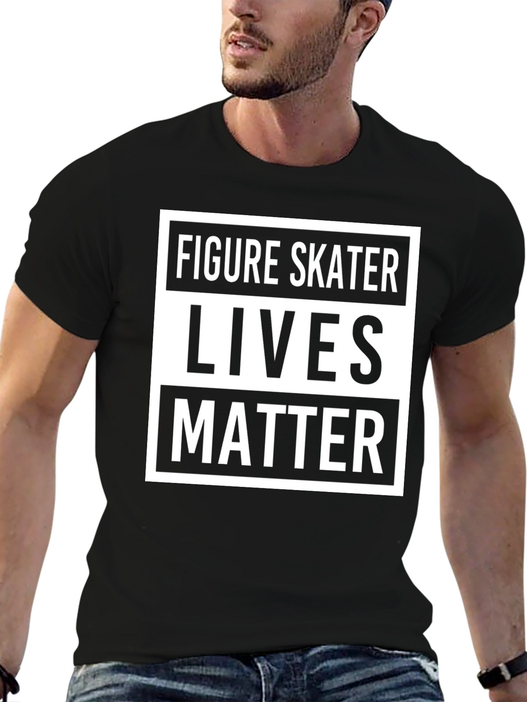 Figure Skater Lives Matter Graphic Tee