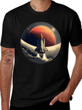 Space Shuttle Blast Off Graphic Tee