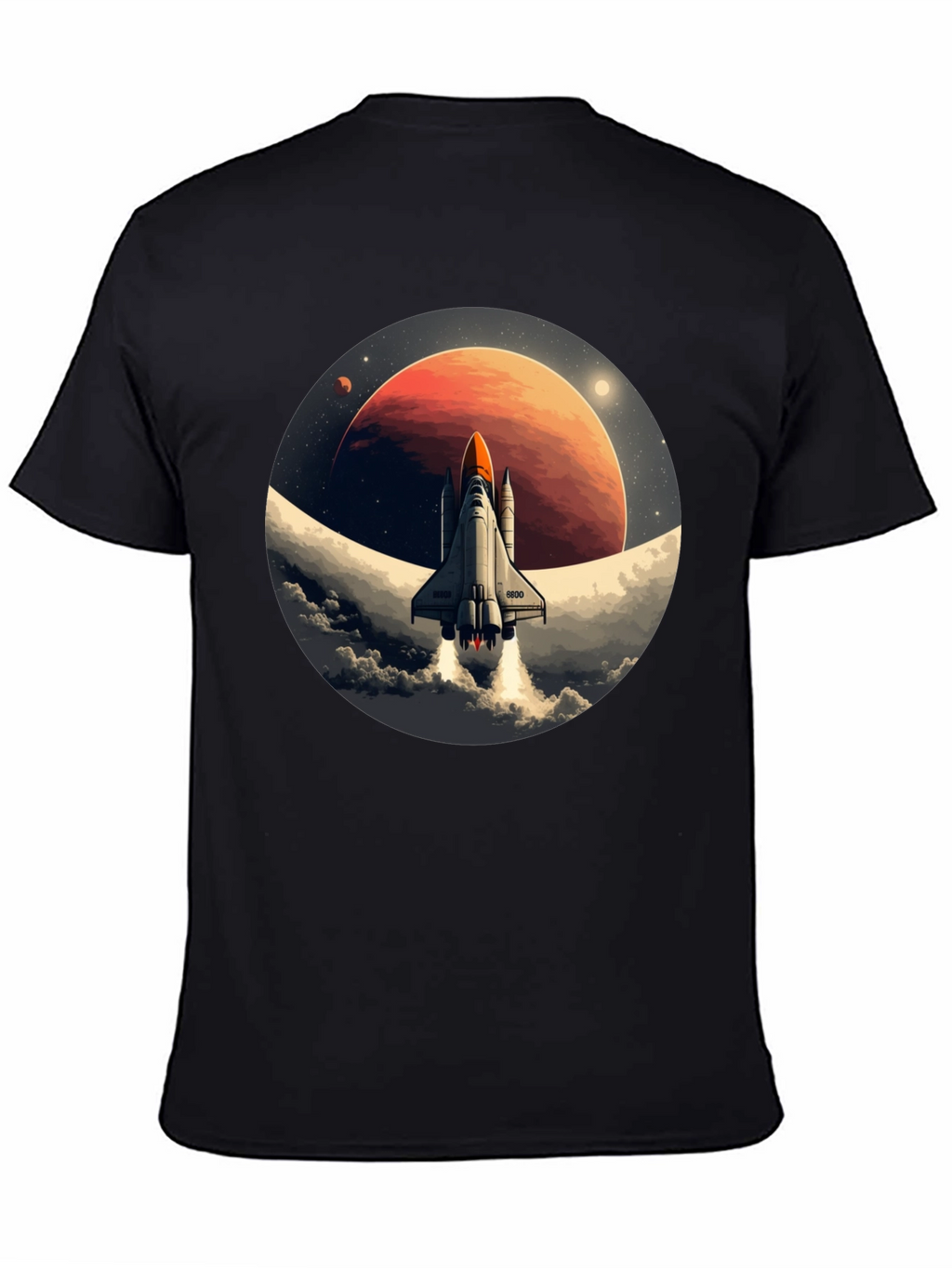 Space Shuttle Blast Off Graphic Tee