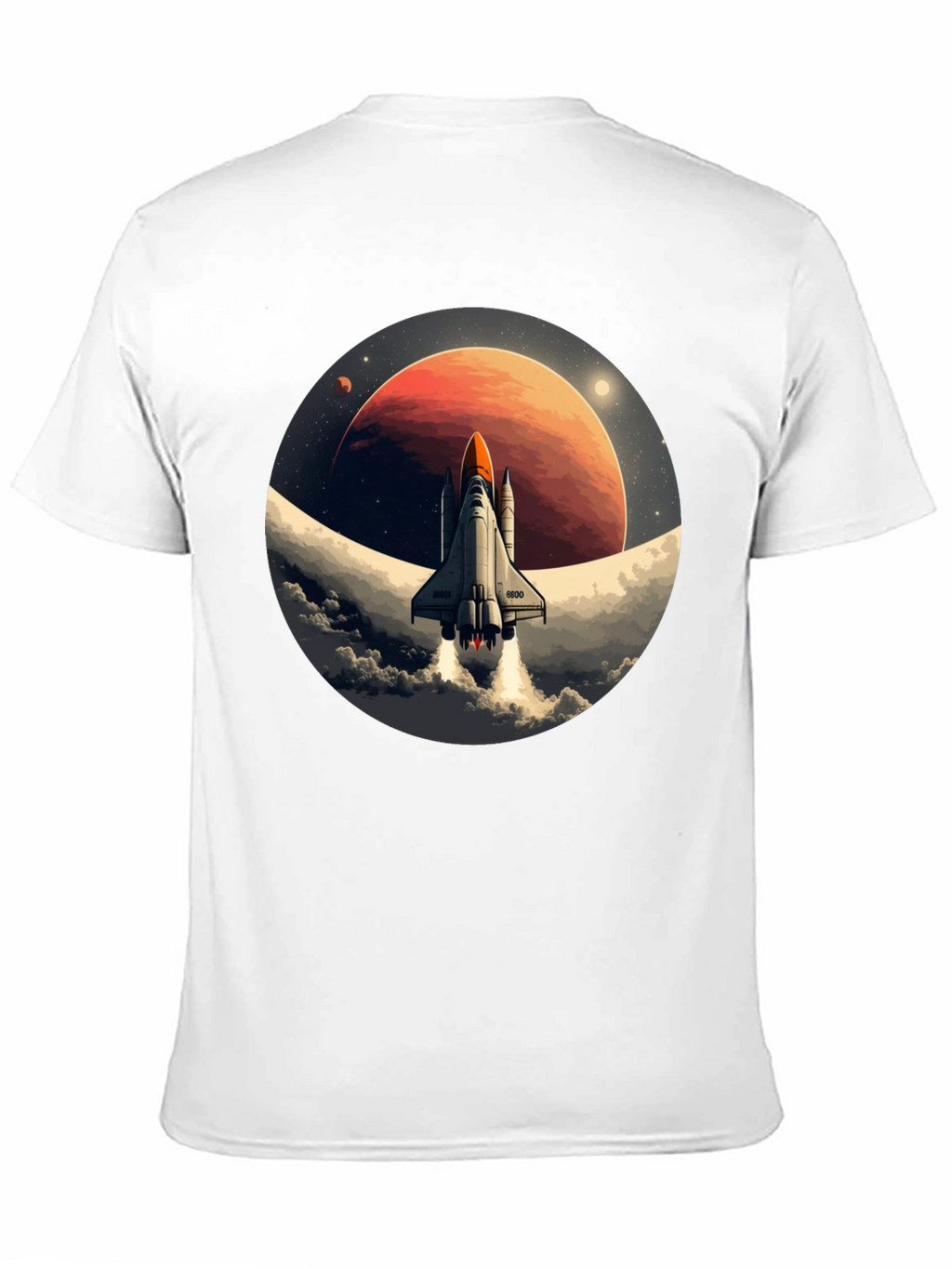 Space Shuttle Blast Off Graphic Tee