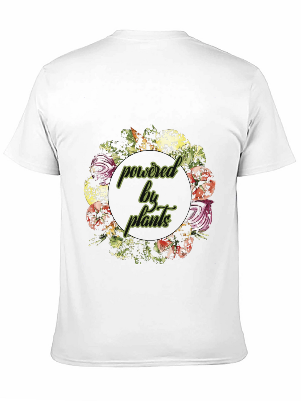 Powered By Plants T-Shirt - Vegan Tee