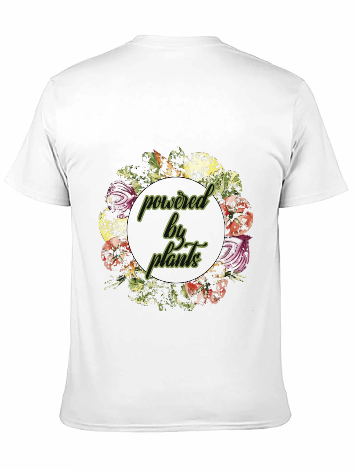 Powered By Plants T-Shirt - Vegan Tee