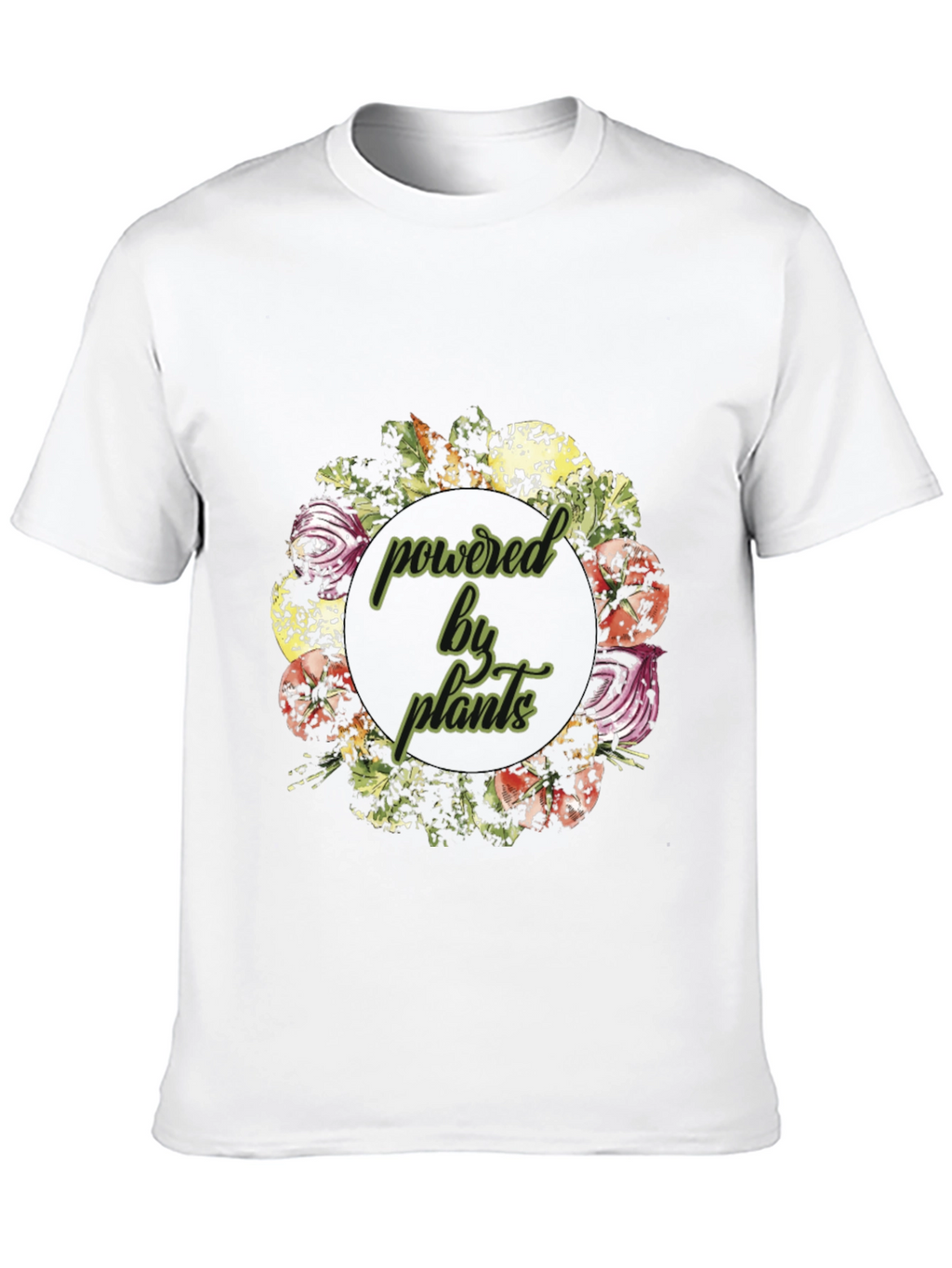 Powered By Plants T-Shirt - Vegan Tee