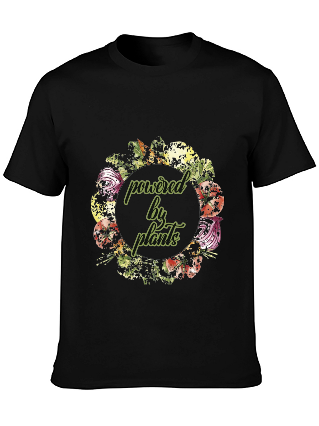 Powered By Plants T-Shirt - Vegan Tee