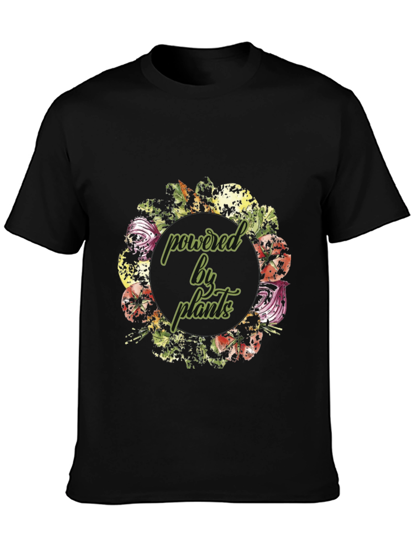 Powered By Plants T-Shirt - Vegan Tee