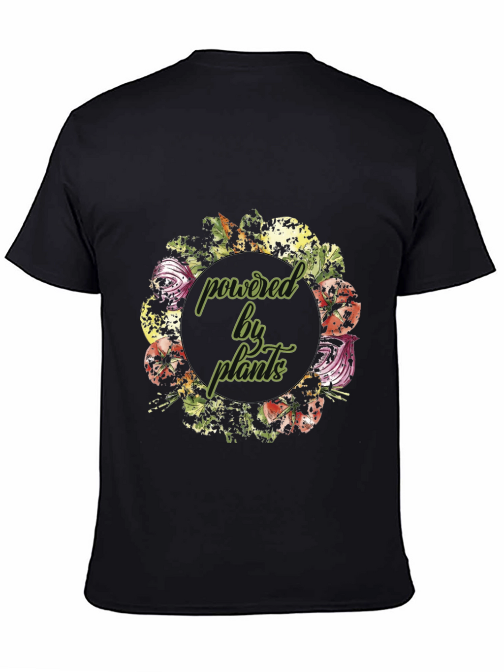 Powered By Plants T-Shirt - Vegan Tee