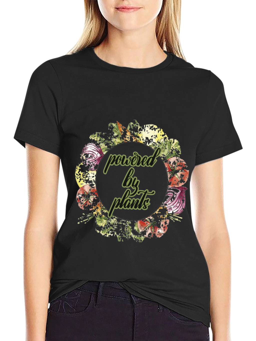 Powered By Plants T-Shirt - Vegan Tee
