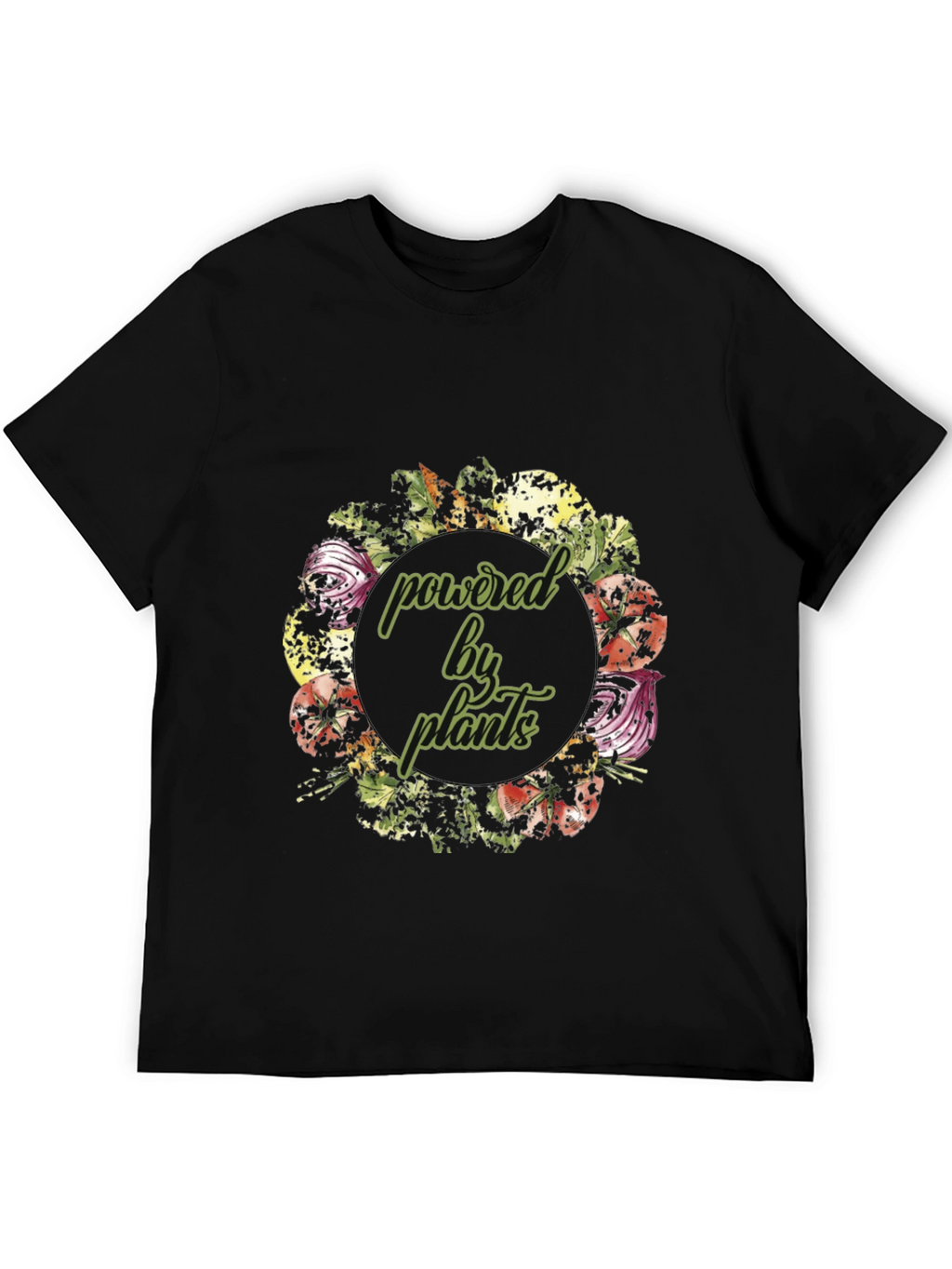 Powered By Plants T-Shirt - Vegan Tee