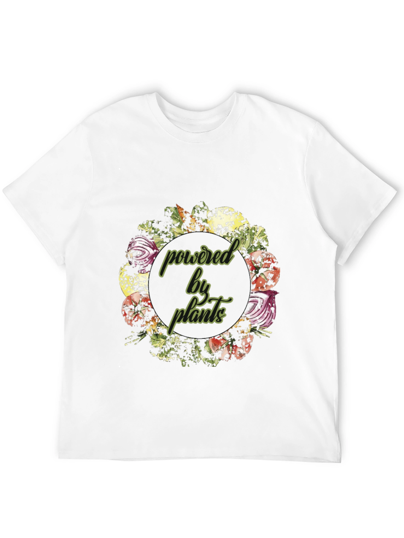 Powered By Plants T-Shirt - Vegan Tee