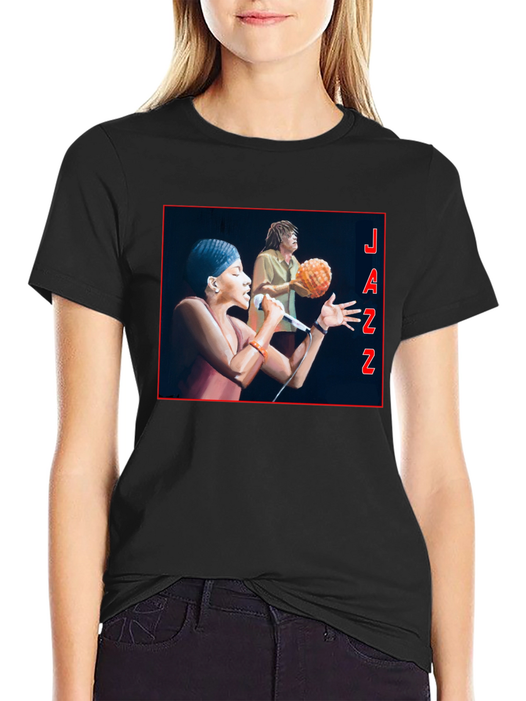 Jazz Music T-Shirt - Cool Graphic Tee
