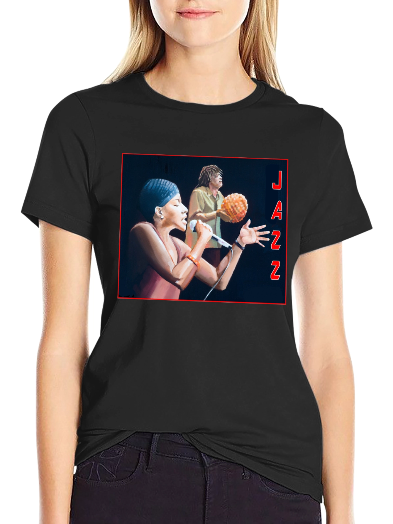 Jazz Music T-Shirt - Cool Graphic Tee