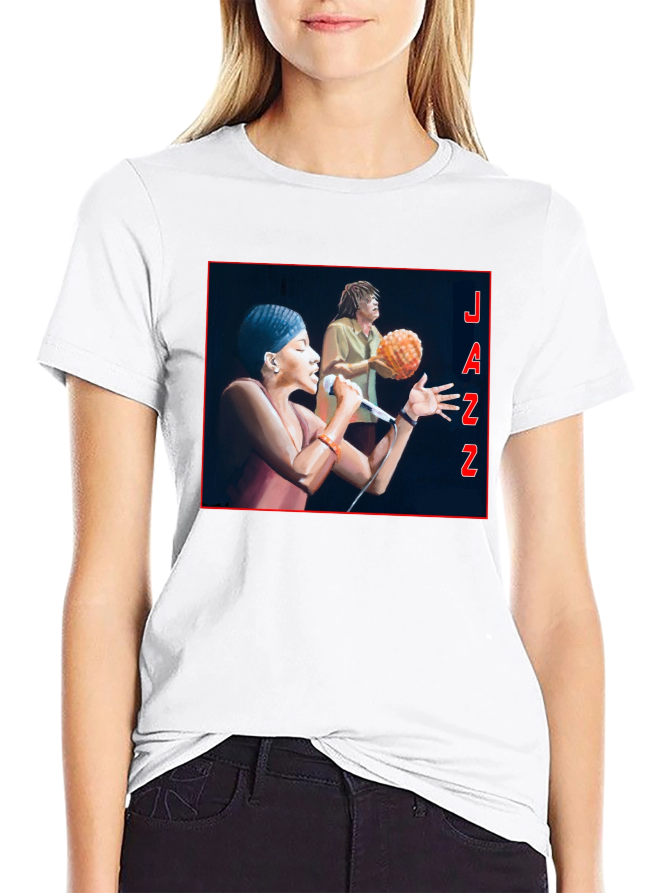 Jazz Music T-Shirt - Cool Graphic Tee