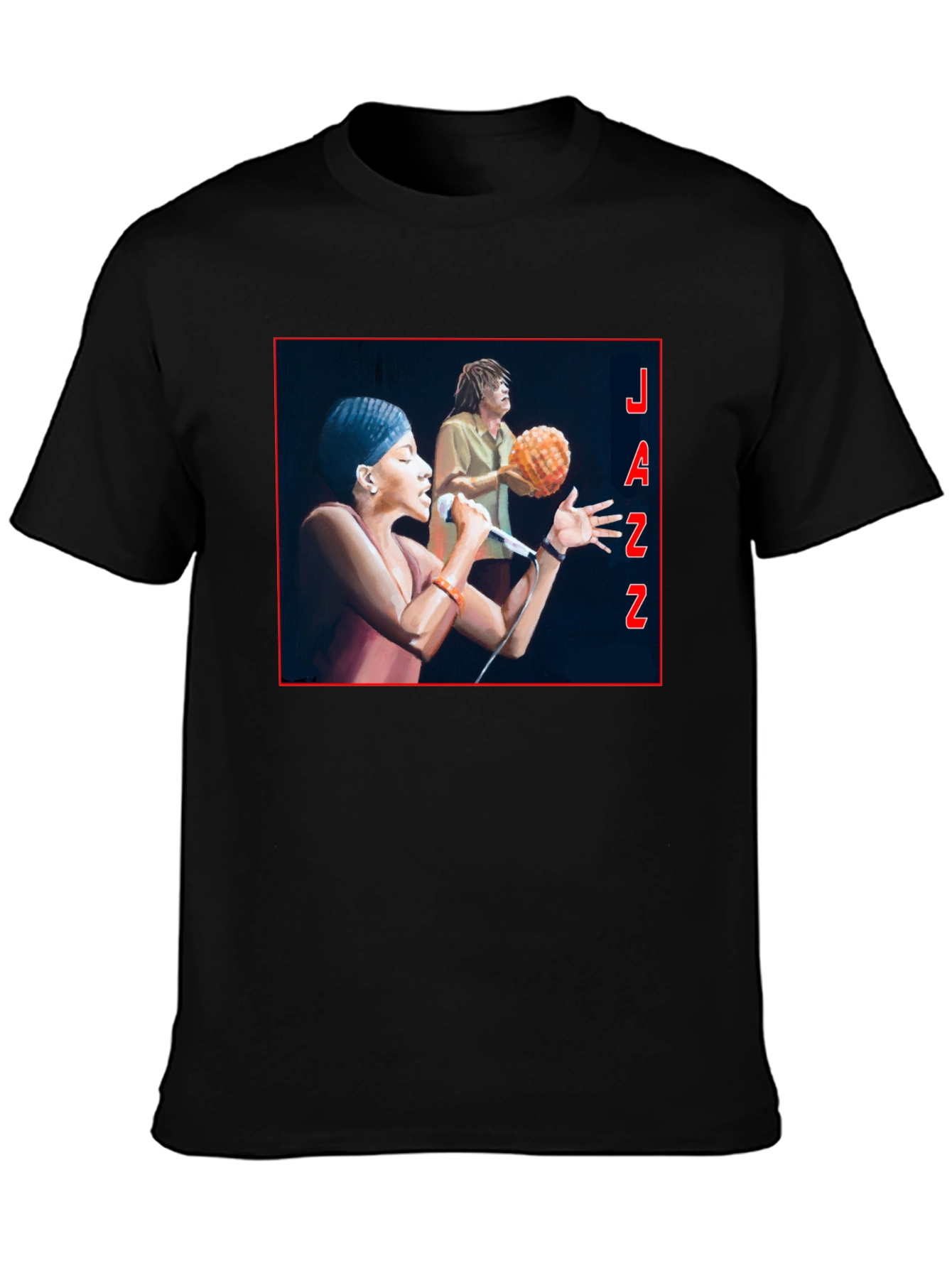 Jazz Music T-Shirt - Cool Graphic Tee