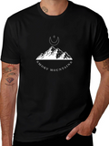 Smoky Mountains Graphic T-Shirt - Black