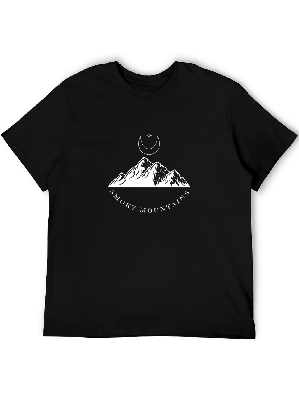 Smoky Mountains Graphic T-Shirt - Black