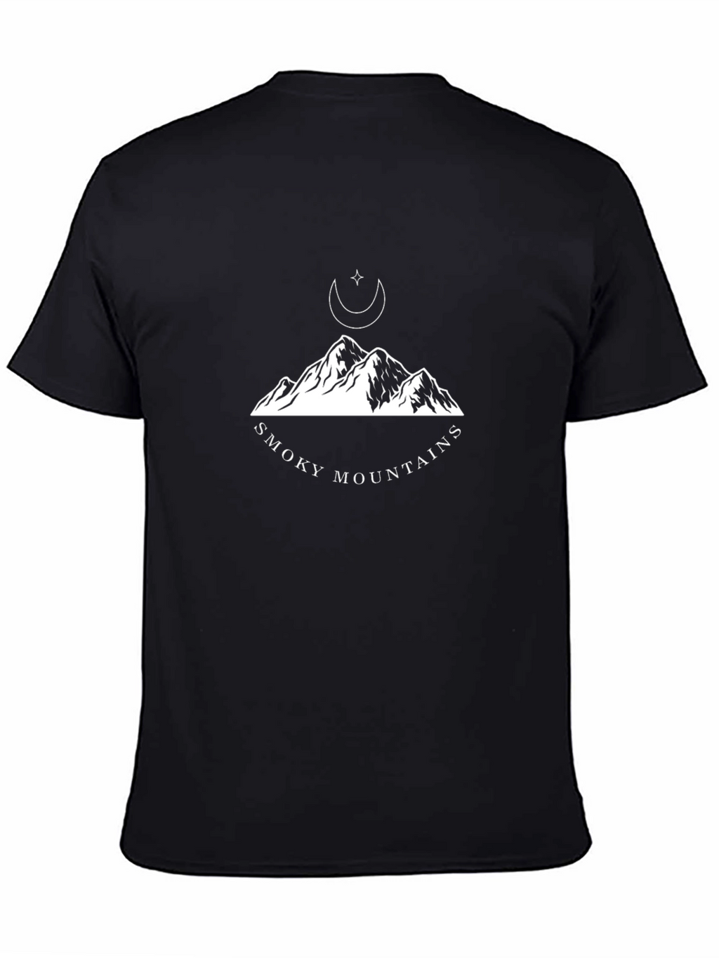 Smoky Mountains Graphic T-Shirt - Black