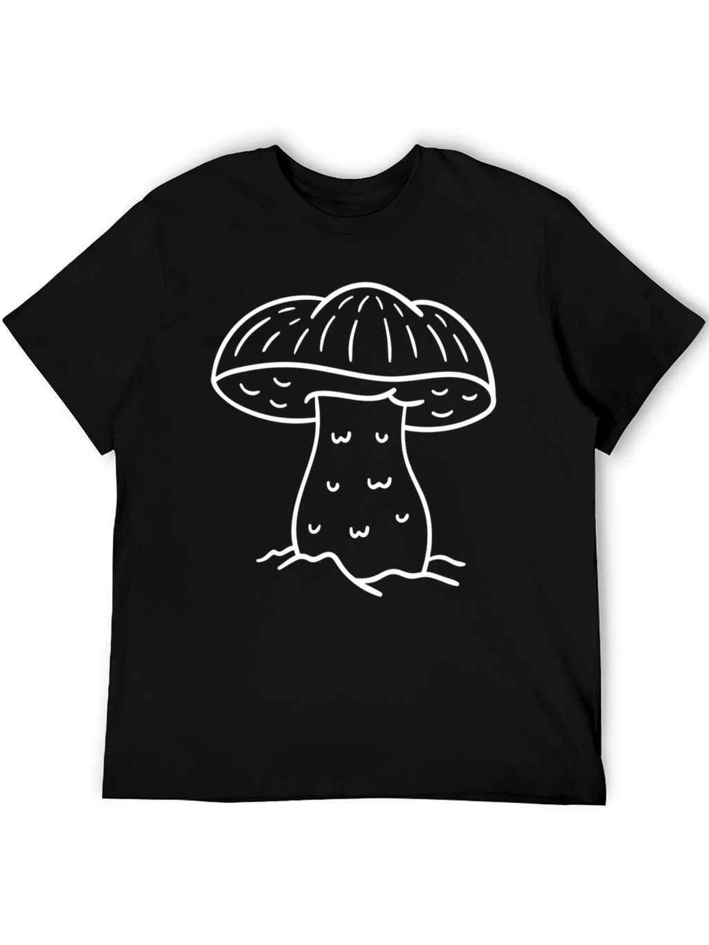 Mushroom Graphic Tee - Unique Design Casual Comfort