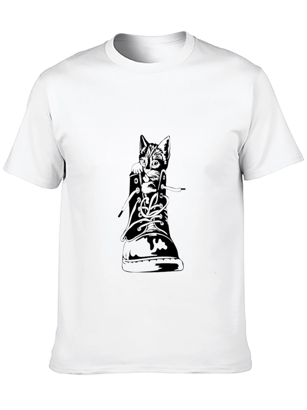 Cat in Boot Graphic T-Shirt
