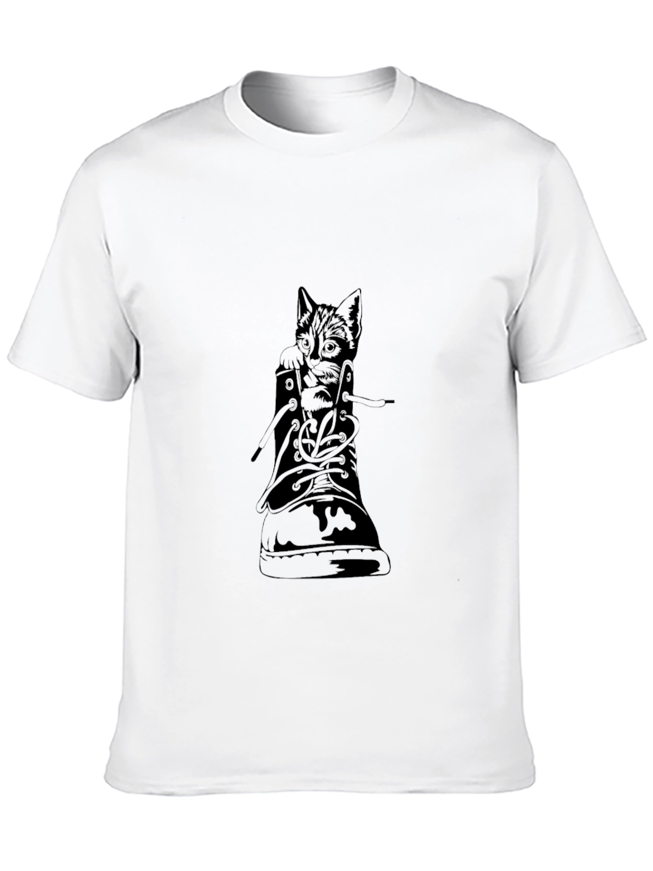 Cat in Boot Graphic T-Shirt