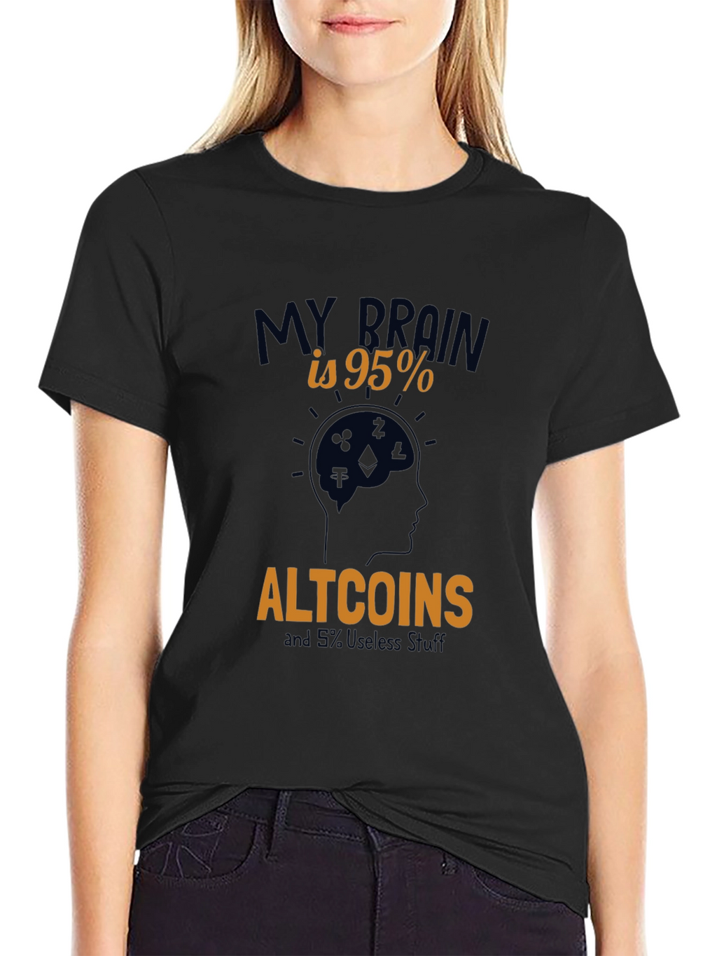 95% Altcoins Funny Crypto T-Shirt