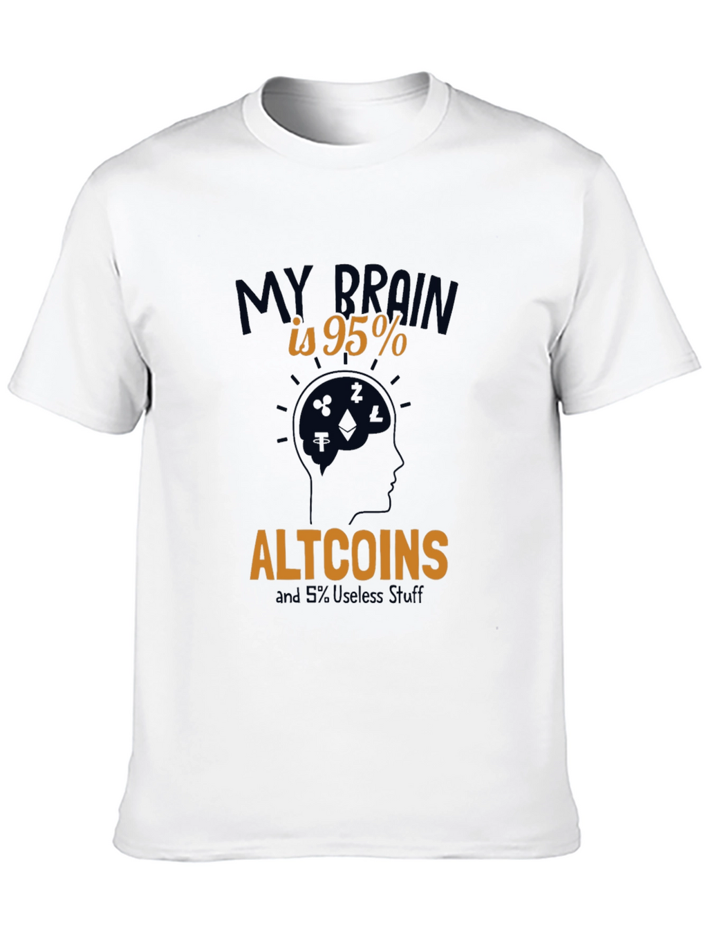 95% Altcoins Funny Crypto T-Shirt