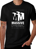 Massive Dynamic Black Graphic T-Shirt