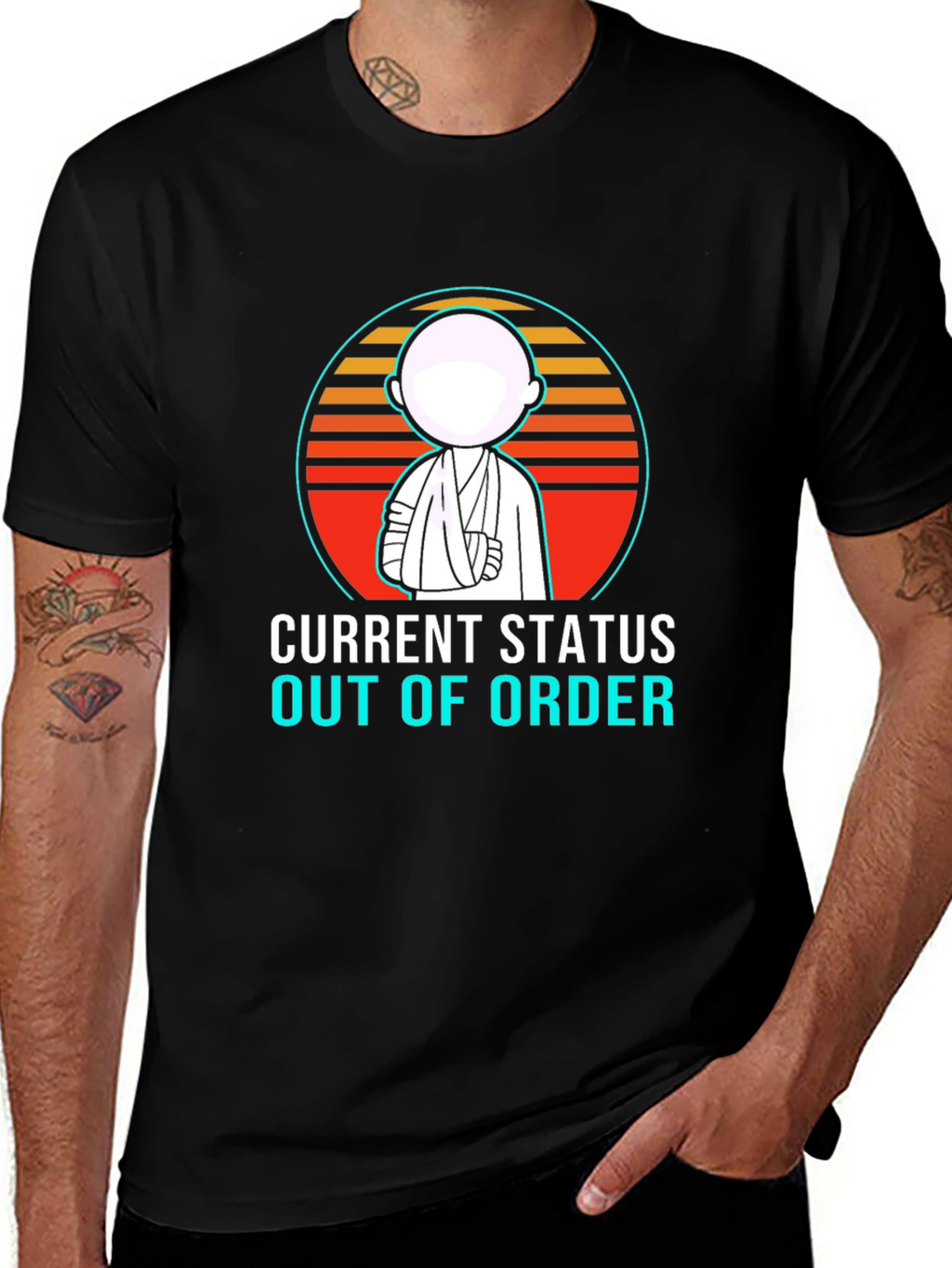 Current Status Out of Order Graphic Tee