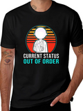 Current Status Out of Order Graphic Tee