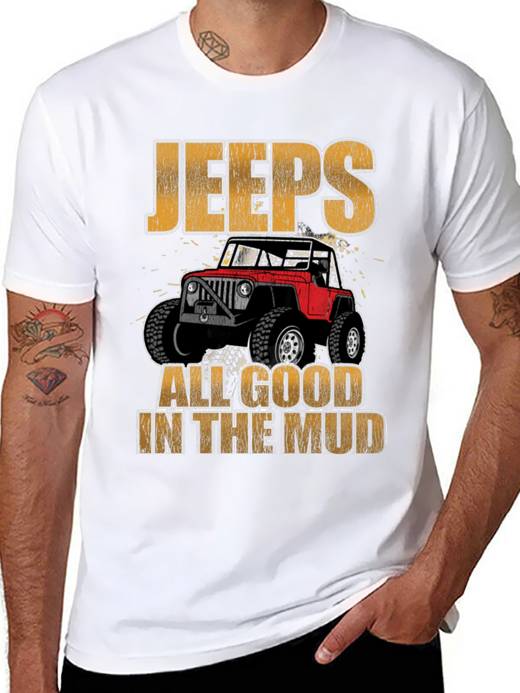 Jeeps All Good in the Mud T-Shirt
