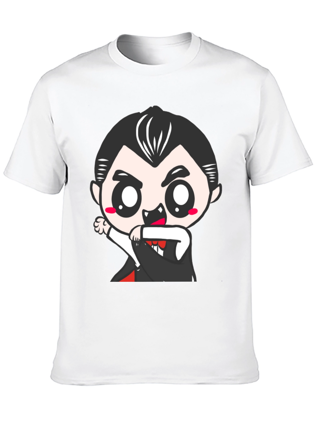 Cute Cartoon Vampire Graphic Tee